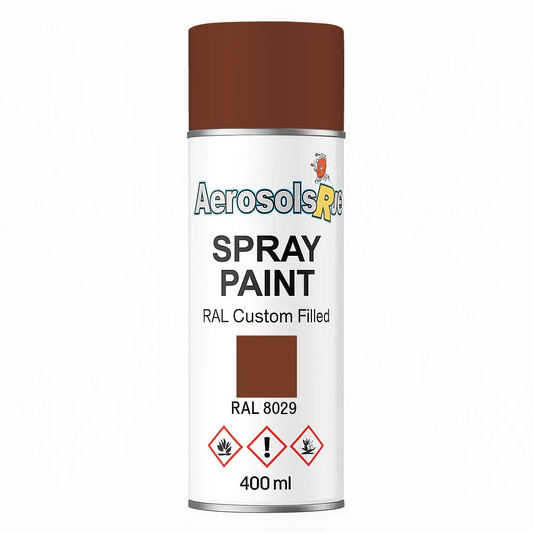 RAL 8029- 400ml Aerosol Spray Paint Any Finish