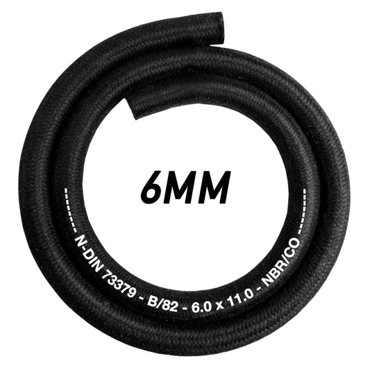 Rubber Reinforced with a Heat Resistant Textile Braid 6mm/11mm - Best4Trade-Retail Tech Hose & Fittings