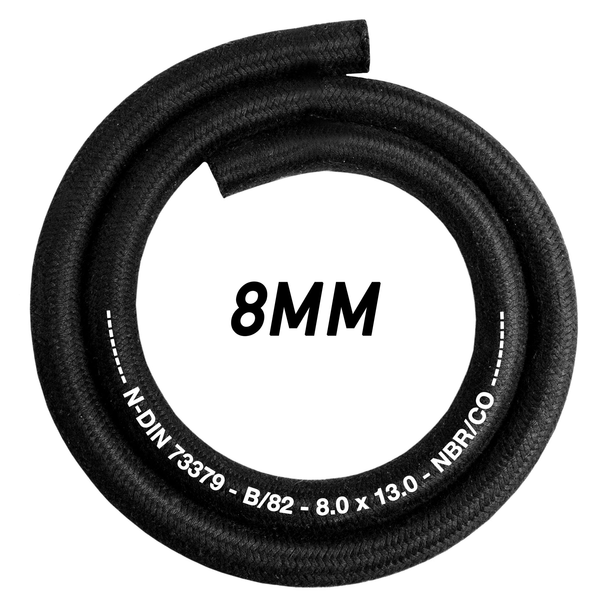 Rubber Reinforced with a Heat Resistant Textile Braid 8mm/13mm - Best4Trade-Retail Tech Hose & Fittings