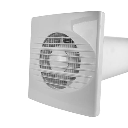 Through Wall Ventilation Kit RICO Timer Switch Fan with Graphite External Vent - Best4Trade-Retail OTHER