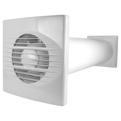 Through Wall Ventilation Kit RICO Standard Fan with Graphite External Vent - Best4Trade-Retail OTHER