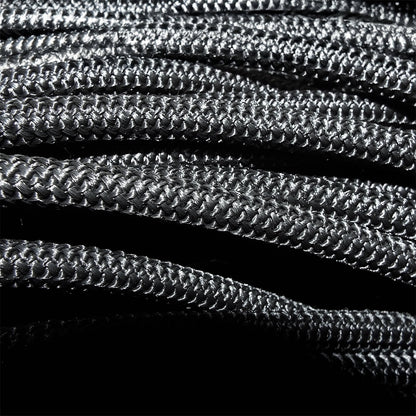 Black/Silver L-Grade Tarpaulin with 10m of 6mm Bungee Rope and 10 x Screw Type Tarp Clips - Best4Trade-Retail Tarpaulins
