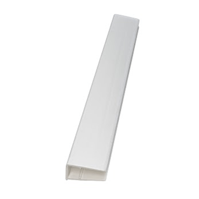 PVC Roof Sheet End Closure (16mm) 2.1m - White - B4L Roofing