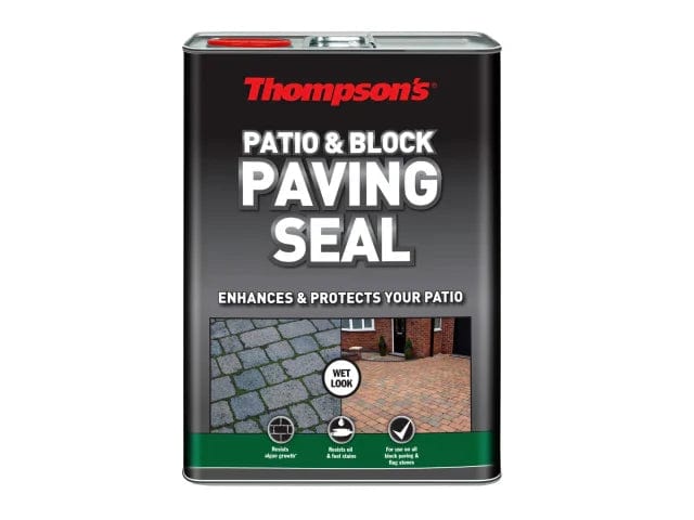 Ronseal Thompsons Patio and Block Paving Seal 5 Litre - Natural - Ronseal