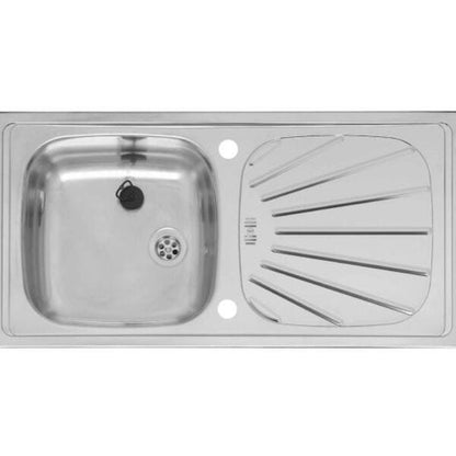 Comfort Alpha 10 Stainless Steel Inset Kitchen Sink - Reginox