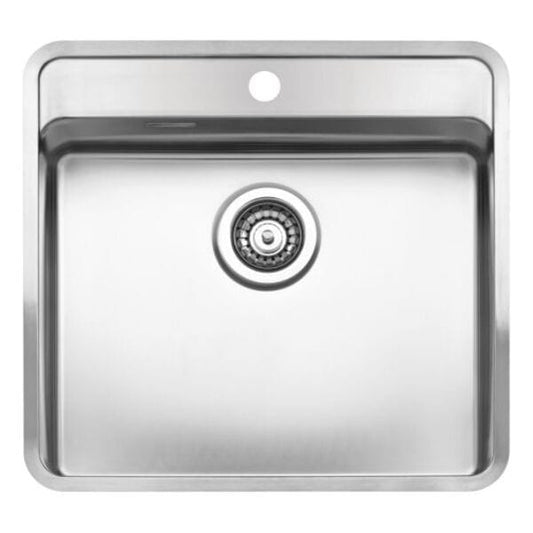 Ohio 50 x 40 Tapwing Integrated Stainless Steel Kitchen Sink - Reginox