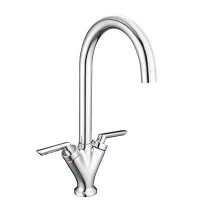 Piqua Dual Lever Monobloc Kitchen Mixer Tap - Reginox