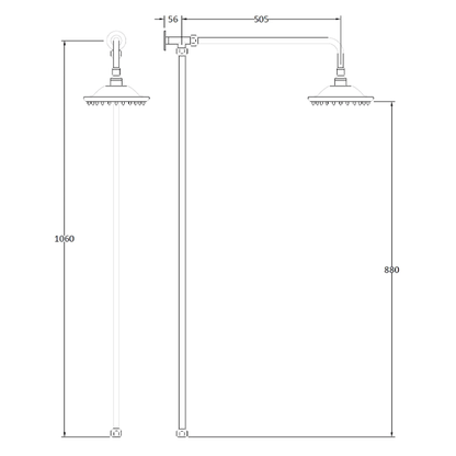 Rigid Riser Kit - Bayswater Bathrooms