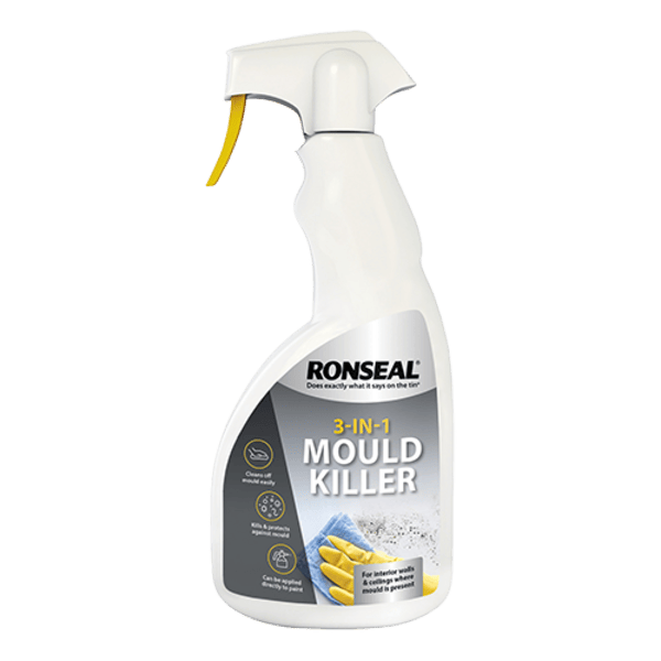 Ronseal 3-in-1 Mould Killer Trigger Spray - 500ml - Ronseal