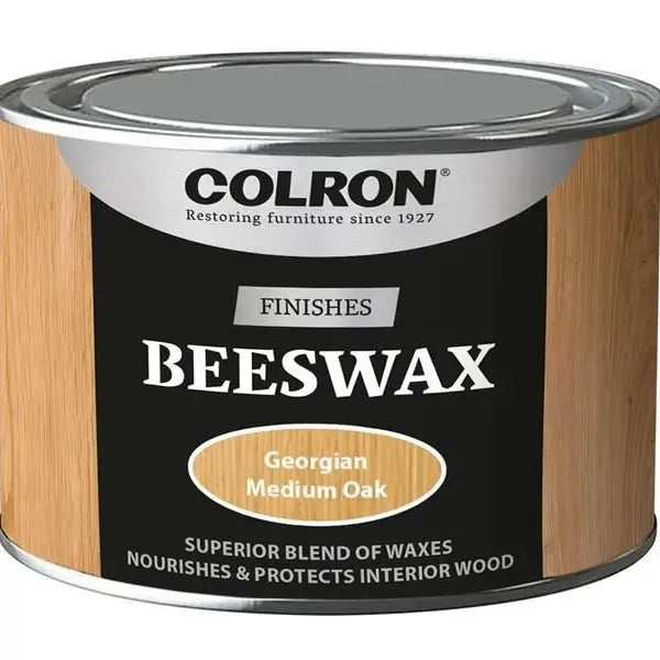 Ronseal Colron Refined Beeswax Paste 400g - Medium Oak - Ronseal