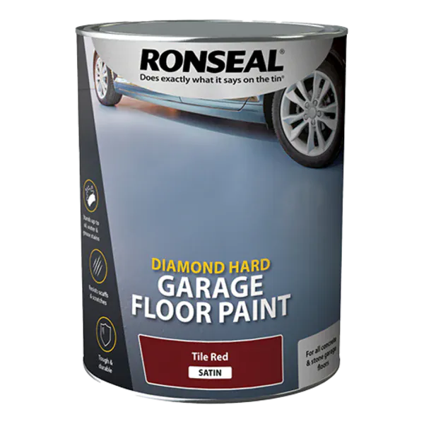 Ronseal Diamond Hard Garage Floor Paint - All Colours - Ronseal