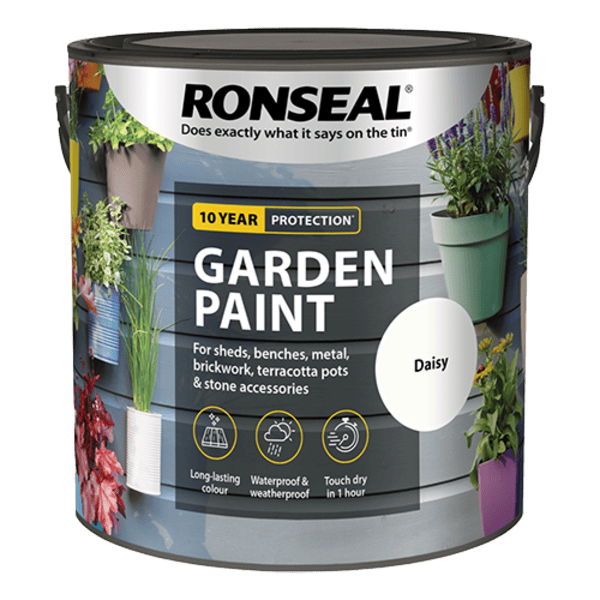 Ronseal Garden Paint 2.5 Litres - Daisy - Ronseal