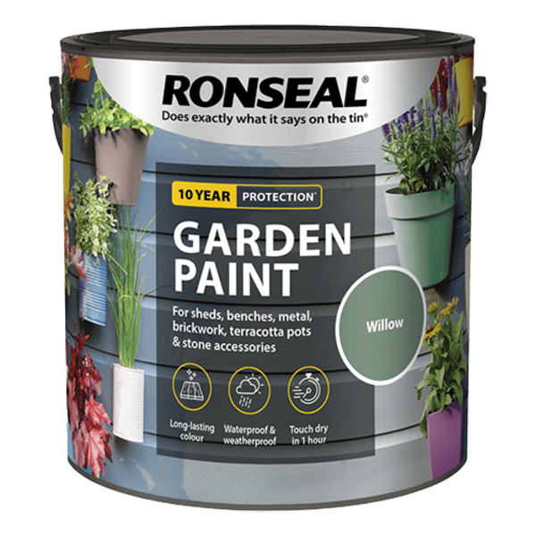 Ronseal Garden Paint 2.5 Litres - Willow - Ronseal