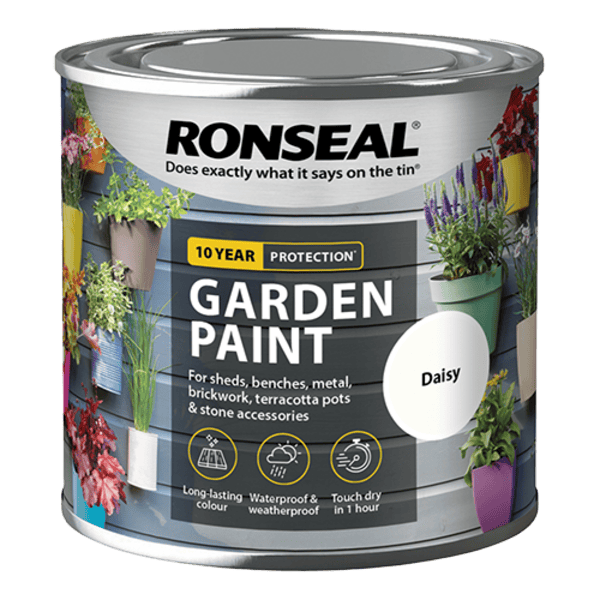 Ronseal Garden Paint 250ml - Daisy - Ronseal