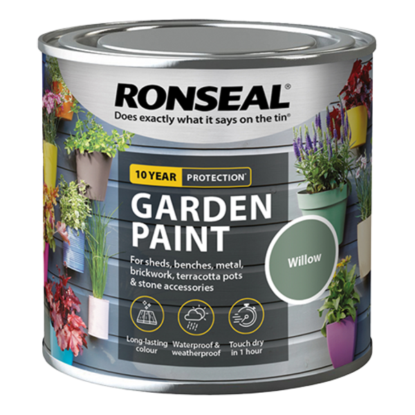 Ronseal Garden Paint 250ml - Willow - Ronseal