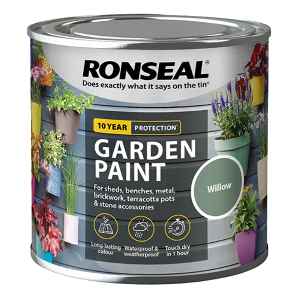 Ronseal Garden Paint - All Colours - Ronseal Outdoor & Garden