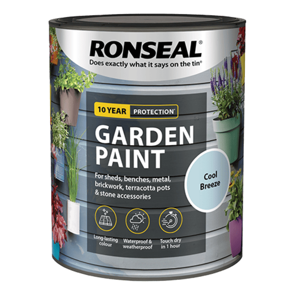 Ronseal Garden Paint 750ml - Cool Breeze - Ronseal