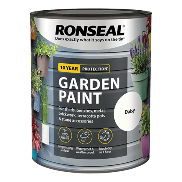 Ronseal Garden Paint 750ml - Daisy - Ronseal
