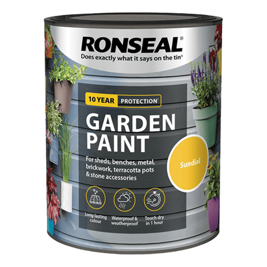 Ronseal Garden Paint 750ml - Sundial - Ronseal