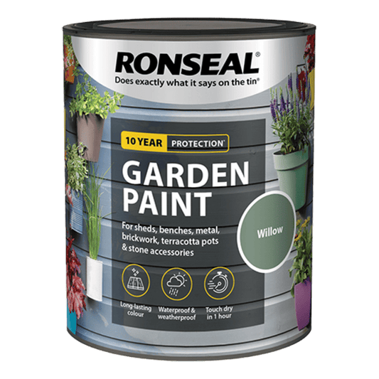 Ronseal Garden Paint 750ml - Willow - Ronseal