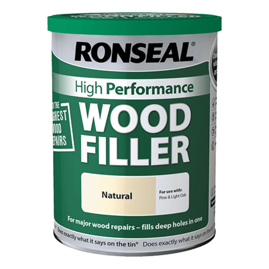 Ronseal High-Performance Wood Filler 1kg - Natural - Ronseal
