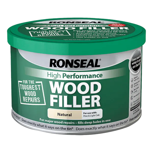 Ronseal High-Performance Wood Filler - All Colours - Ronseal