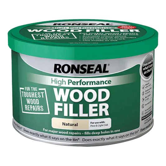 Ronseal High-Performance Wood Filler - All Colours - Ronseal