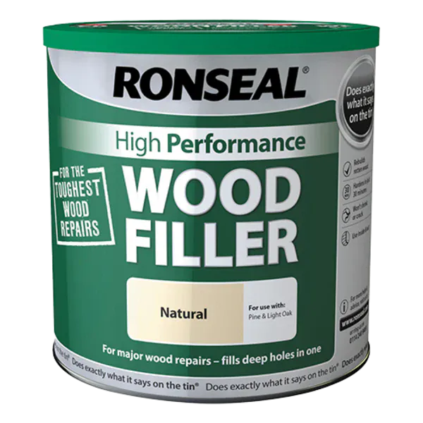 Ronseal High-Performance Wood Filler - All Colours - Ronseal