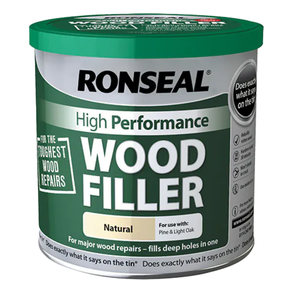 Ronseal High-Performance Wood Filler - All Colours - Ronseal