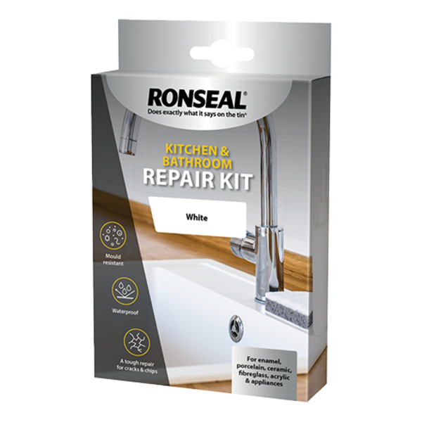 Ronseal Kitchen and Bathroom Repair Kit - 60g - Ronseal