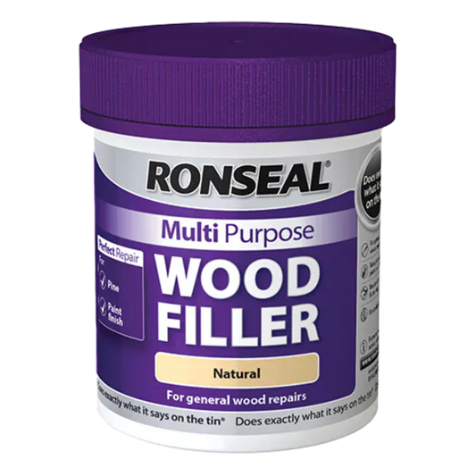 Ronseal Multipurpose Wood Filler Tub - All Colours - Ronseal