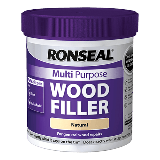 Ronseal Multipurpose Wood Filler Tub 930g - Natural - Ronseal