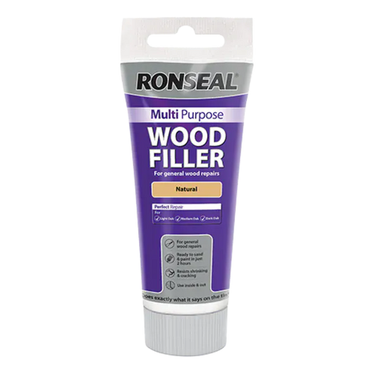 Ronseal Multipurpose Wood Filler Tube - All Colours - Ronseal