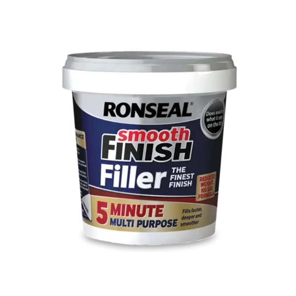 Ronseal Smooth Finish 5 Minute Multipurpose Filler Tub - 290ml - Ronseal