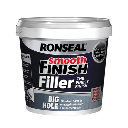Ronseal Smooth Finish Big Hole Filler - 1.2 Litre - Ronseal