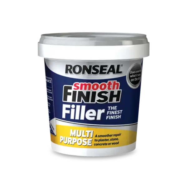 Ronseal Smooth Finish Multipurpose Wall Filler Ready Mixed - 2.2kg - Ronseal