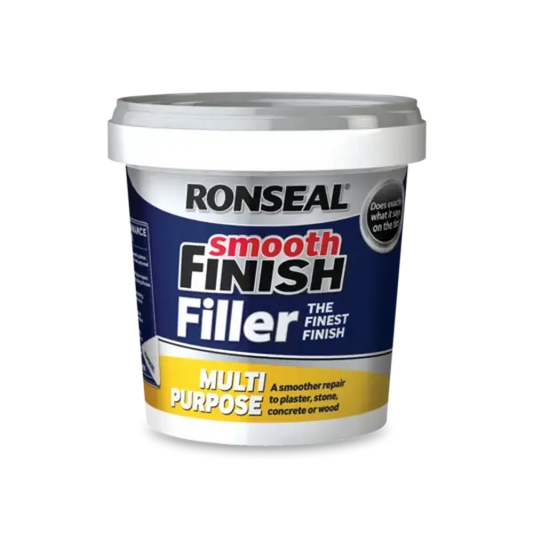 Ronseal Smooth Finish Multipurpose Wall Filler Ready Mixed - 2.2kg - Ronseal