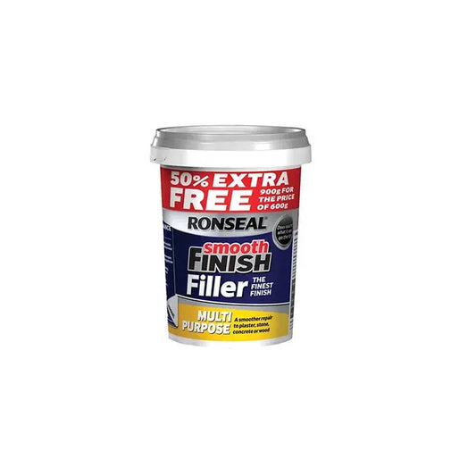 Ronseal Smooth Finish Multipurpose Wall Filler Ready Mixed - 600g - Ronseal