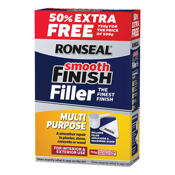 Ronseal Smooth Finish Multipurpose Wall Powder Filler - Ronseal