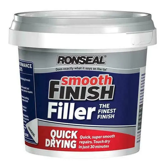 Ronseal Smooth Finish Quick Drying Multipurpose Filler - 600g - Ronseal