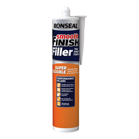 Ronseal Smooth Finish Super Flexible Filler Cartridge - 300ml - Ronseal