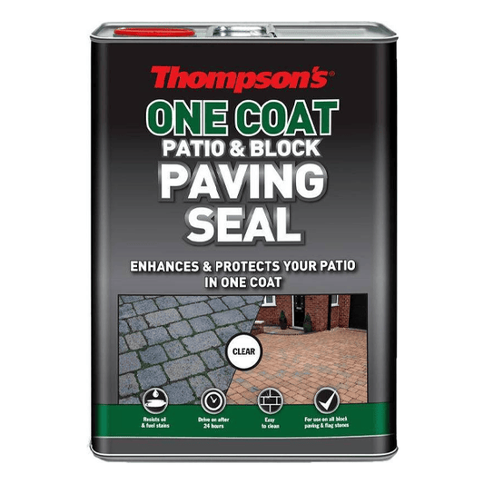 Ronseal Thompsons One Coat Patio and Block Paving Seal - 5 Litre - Ronseal