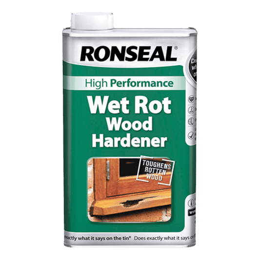 Ronseal Wet Rot Wood Hardener - 500ml - Ronseal