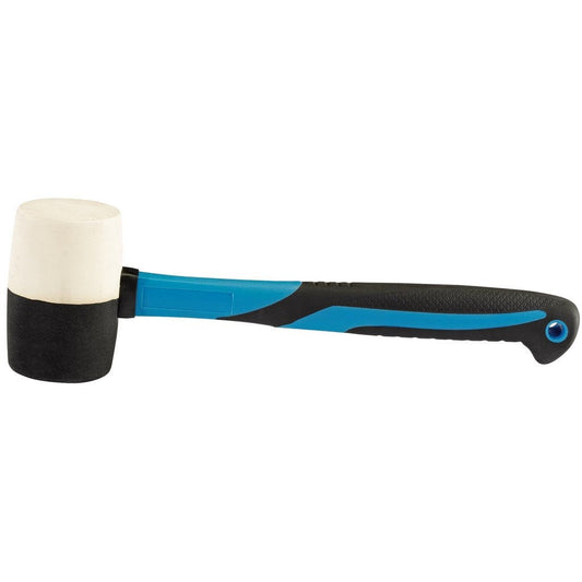 Rubber Head Mallet With Fibreglass Shaft (450g/16oz) - Draper Hand Tools