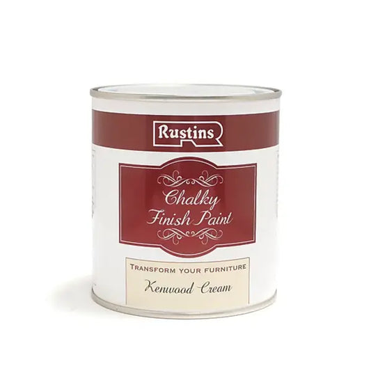 Rustins Chalky Finish Paint - Kenwood Cream - Rustins
