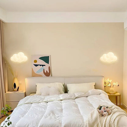 Remote Control Cloud Wall Lamp LED Adjustable Light Temperature