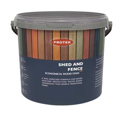 Ochre Shed & Fence Paint