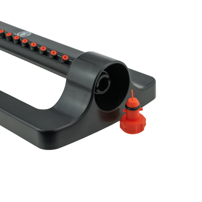 Oscillating Sprinkler Cost Wise Black Orange