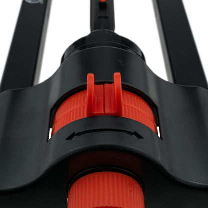 Oscillating Sprinkler Cost Wise Black Orange