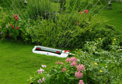Bar Metal Turbo Oscillating Sprinkler - Best4Trade-Retail Garden watering